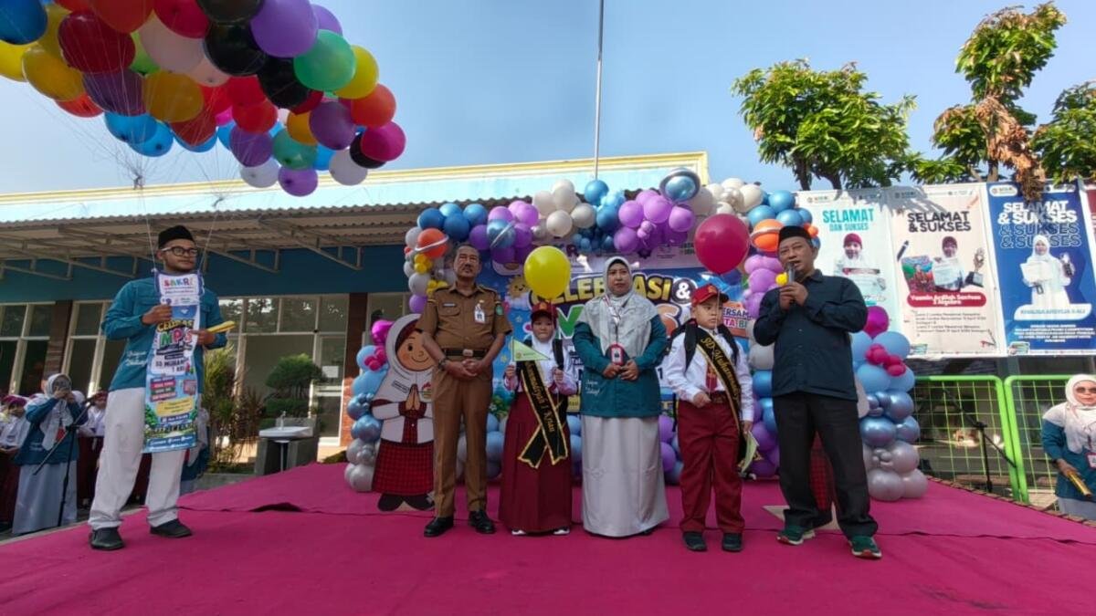 Semarak Pembukaan MPLS SD Muhammadiyah 1 Krian: Terbangkan Balon Harapan, Siap Cetak Generasi Cerdas Berakhlak