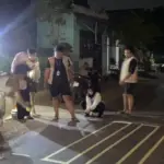 Mahasiswa KKN Desa Sumengko Bangun Zebra Cross Demi Keselamatan Siswa