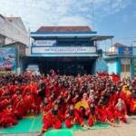 Resmi Dibuka, Unit Latihan Tapak Suci SMP Muhammadiyah 1 Babat Merahkan Halaman Sekolah
