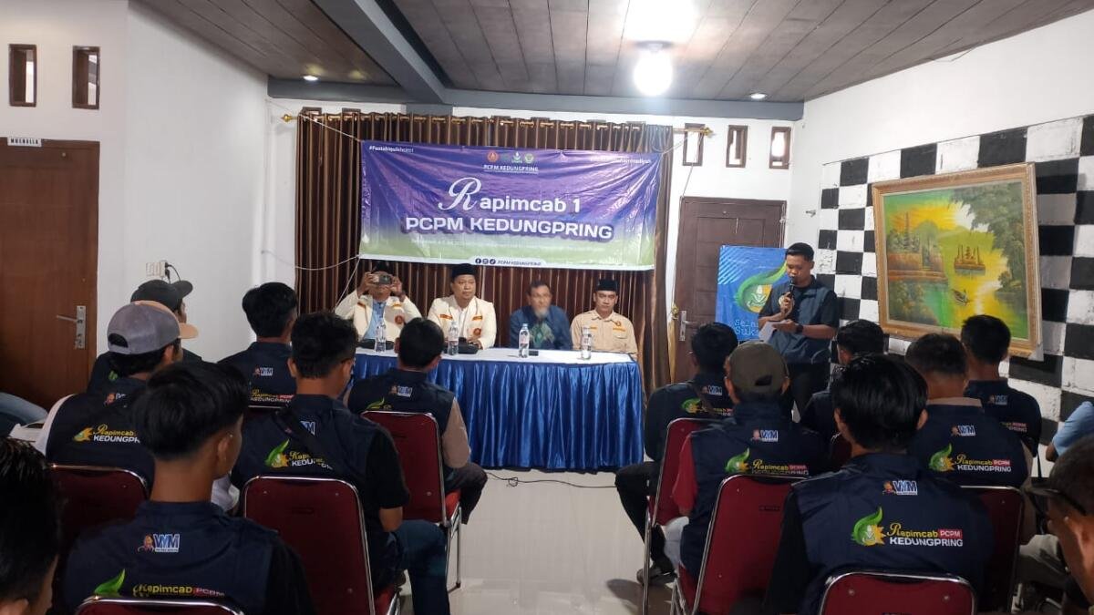 Rapimcab I PCPM Kedungpring Jadi Momentum Perkuat Sinergi dan Kaderisasi Pemuda Muhammadiyah