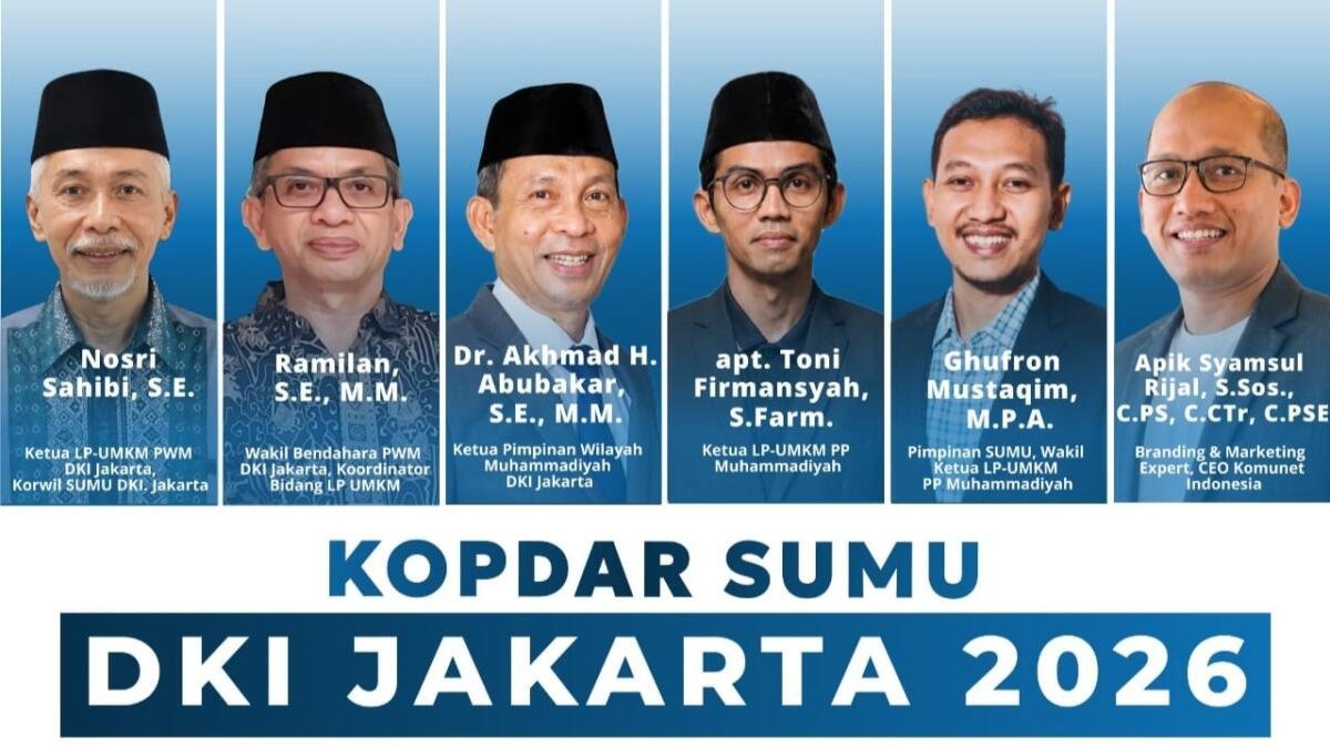 Kopdar SUMU DKI Jakarta 2026 Siap Digelar, Dorong Kolaborasi Pengusaha Muhammadiyah
