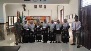 Lazismu KL Pekajangan Salurkan ZIS Fisabilillah kepada 78 Guru TK/KB Aisyiyah