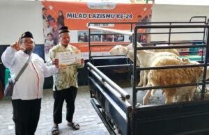 Lazismu Magetan Salurkan Bantuan Kambing pada Agenda Muhammadiyah Magetan Mengaji, Dukung Pemberdayaan Ekonomi Jamaah