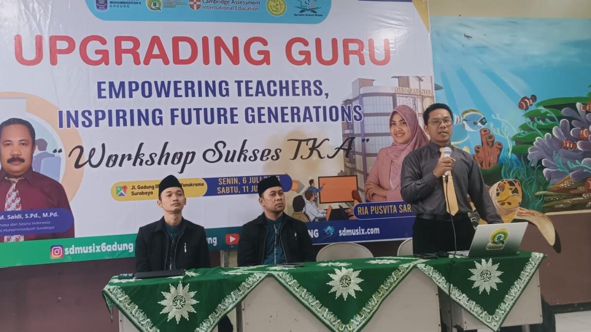 Libur Siswa, Guru SD Musix Justru Naik Kelas Lewat Upgrading Sambut Tahun Ajaran Baru