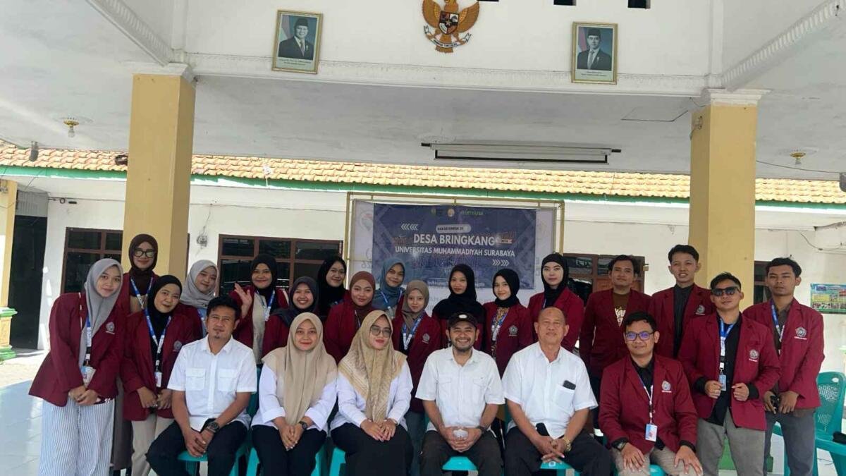 Mahasiswa KKN Berdampak 2026 Umsura Siap Kolaborasi Berdayakan Desa Bringkang Gresik