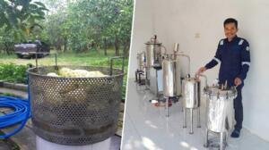 Mahasiswa UMM Ciptakan Mesin Ekstraksi Mengkudu untuk Perkuat Daya Saing UMKM Herbal