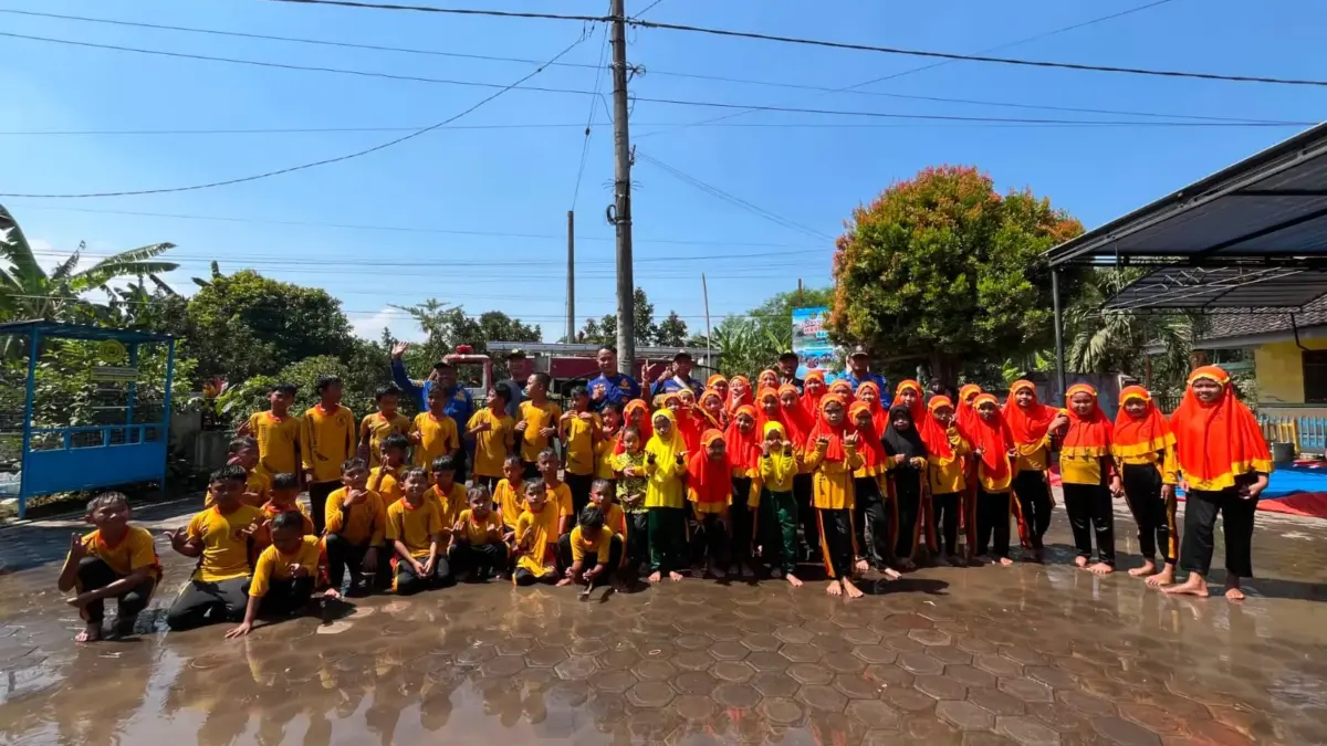 Matamuda MI Muhammadiyah Balekambang Hadirkan Edukasi dan Simulasi Kebakaran