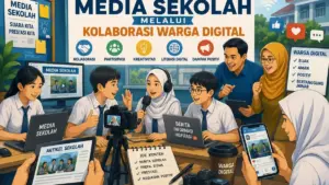 Memaksimalkan Media Sekolah Melalui Kolaborasi Warga Digital