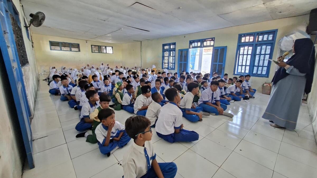 Mengikuti Meriahnya Awal Tahun di SD Muhammadiyah 1 Balongpanggang