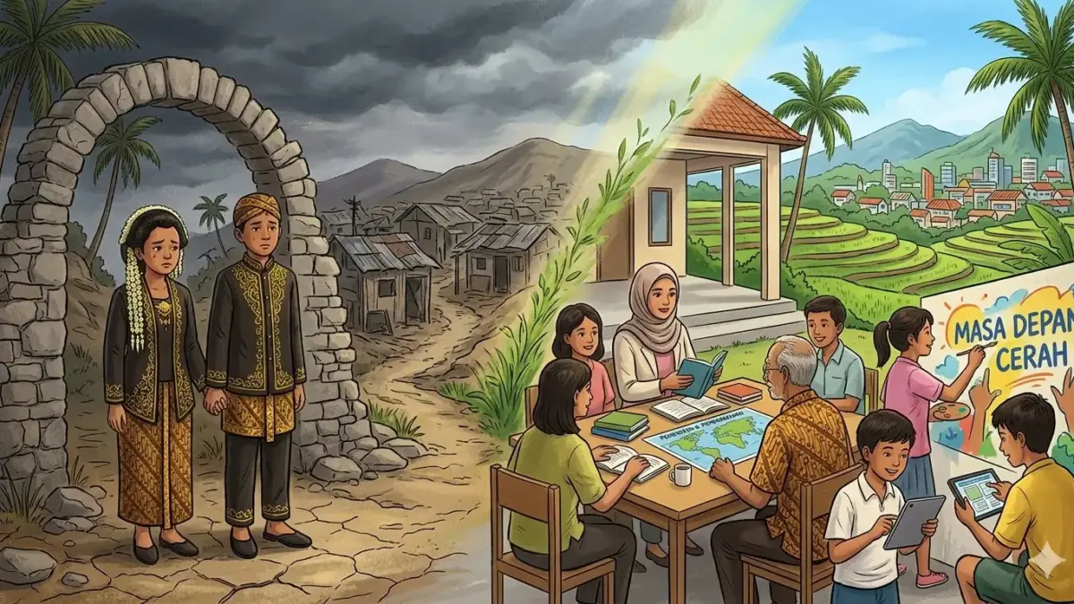 Meretas Siklus Rapuh Keluarga Muda Indonesia