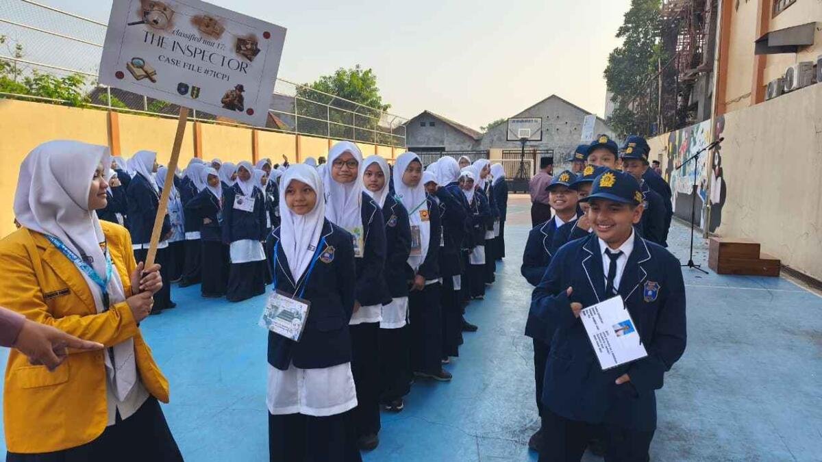 Meriah Apel Hari Pertama, SMP Muhammadiyah PK Kottabarat Sambut Siswa Baru