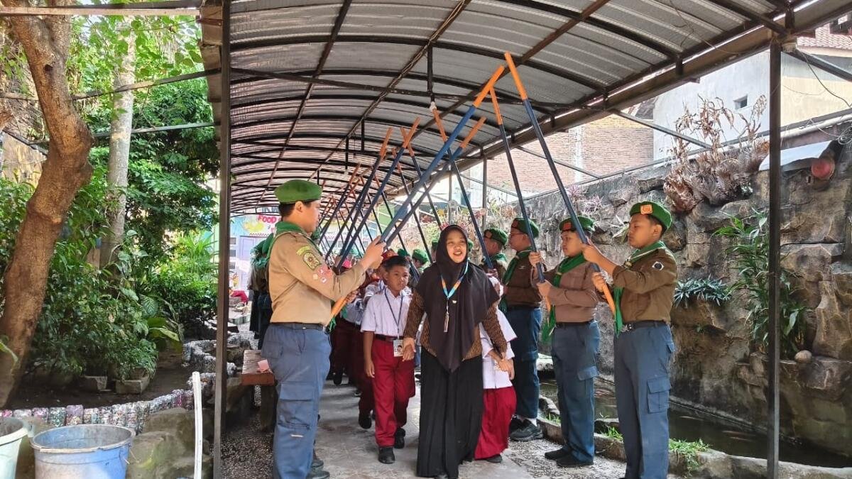 Mimsapa Gelar Matamuda, Sambut 154 Murid Baru dengan Apel dan Pelepasan Balon