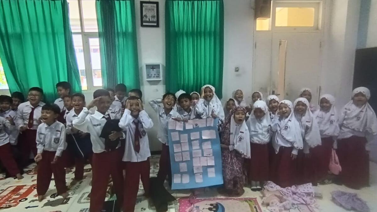 MPLK Hari Pertama SD Musix Tanamkan Semangat Belajar, Binar Ingin Jadi Kebanggaan Orang Tua