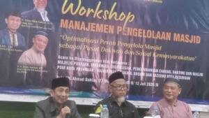 Optimalkan Peran Pusat Dakwah dan Sosial, PDM Kota Pasuruan Gelar Workshop Manajemen Masjid