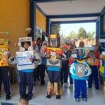 Pawai Robot Kardus Warnai Penutupan Fortasi SD Muhammadiyah Melirang