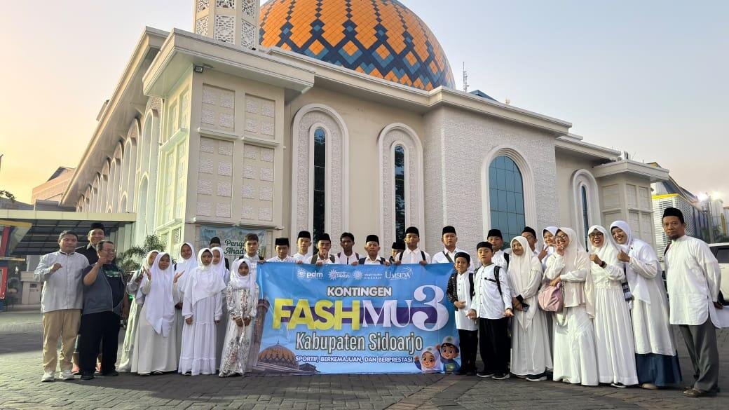 PDM Sidoarjo Lepas 30 Kafilah Fashmu Ke-3, Siap Ukir Prestasi di Umla