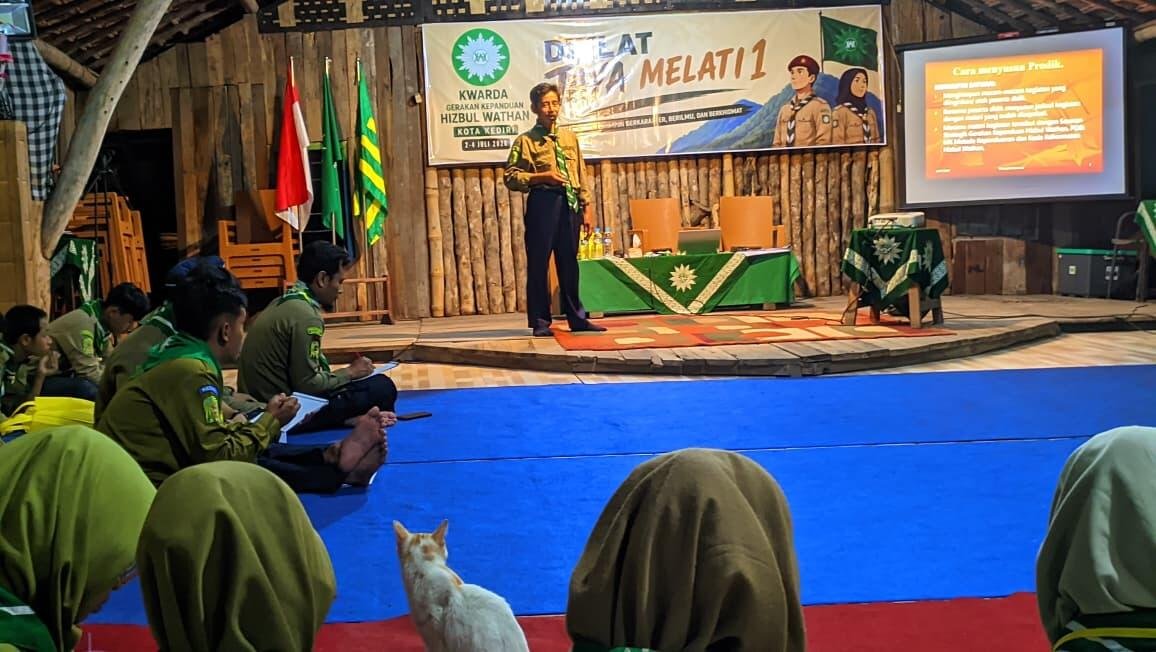 Peserta Jaya Melati I Hizbul Wathan Kediri Dalami Penyusunan Program Kegiatan Peserta Didik