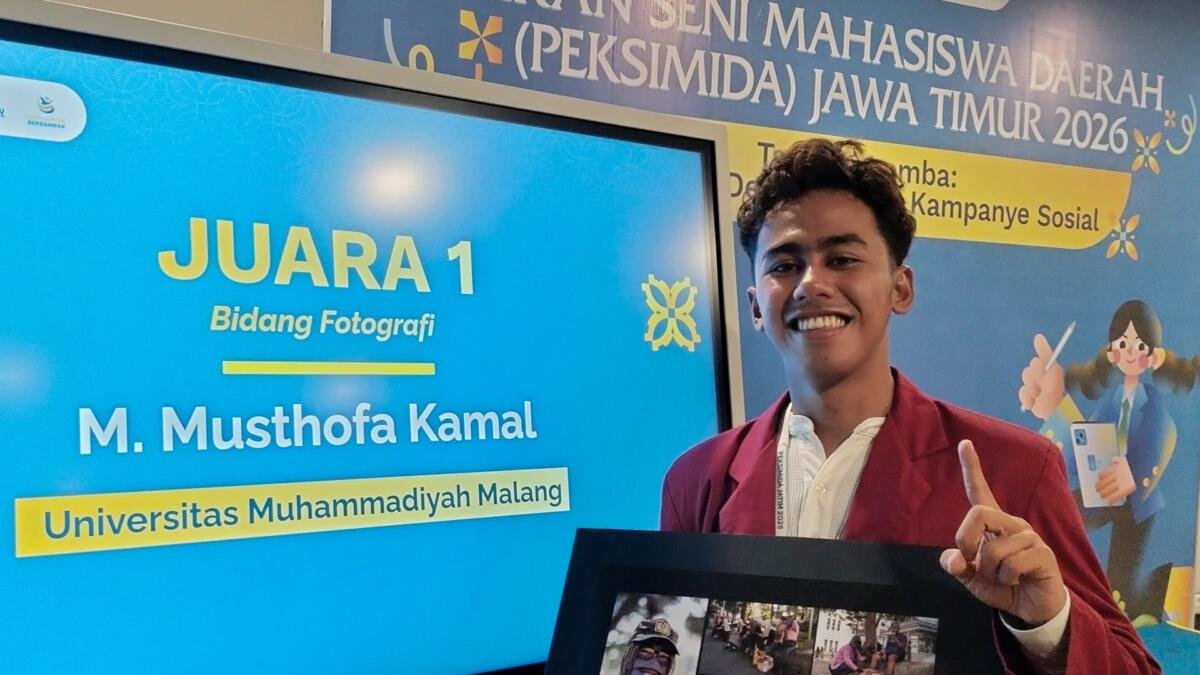 Potret Perempuan Hebat di Jalanan Antar Mahasiswa UMM Raih Juara 1 Fotografi Peksimida Jawa Timur 2026