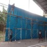 PRM Jalen Bangun Lapangan Bulu Tangkis untuk Kurangi Ketergantungan Gawai pada Pelajar