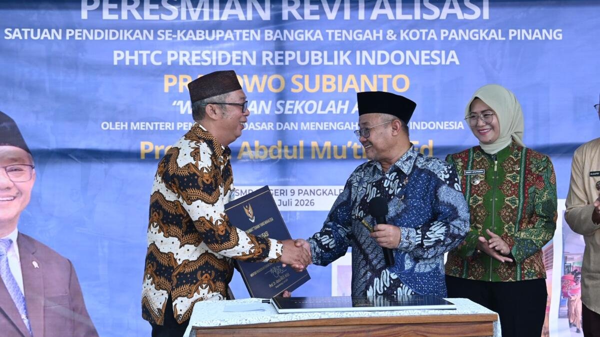 Program Revitalisasi Sekolah Kemendikdasmen Dorong Ekonomi Warga Lewat Skema Swakelola