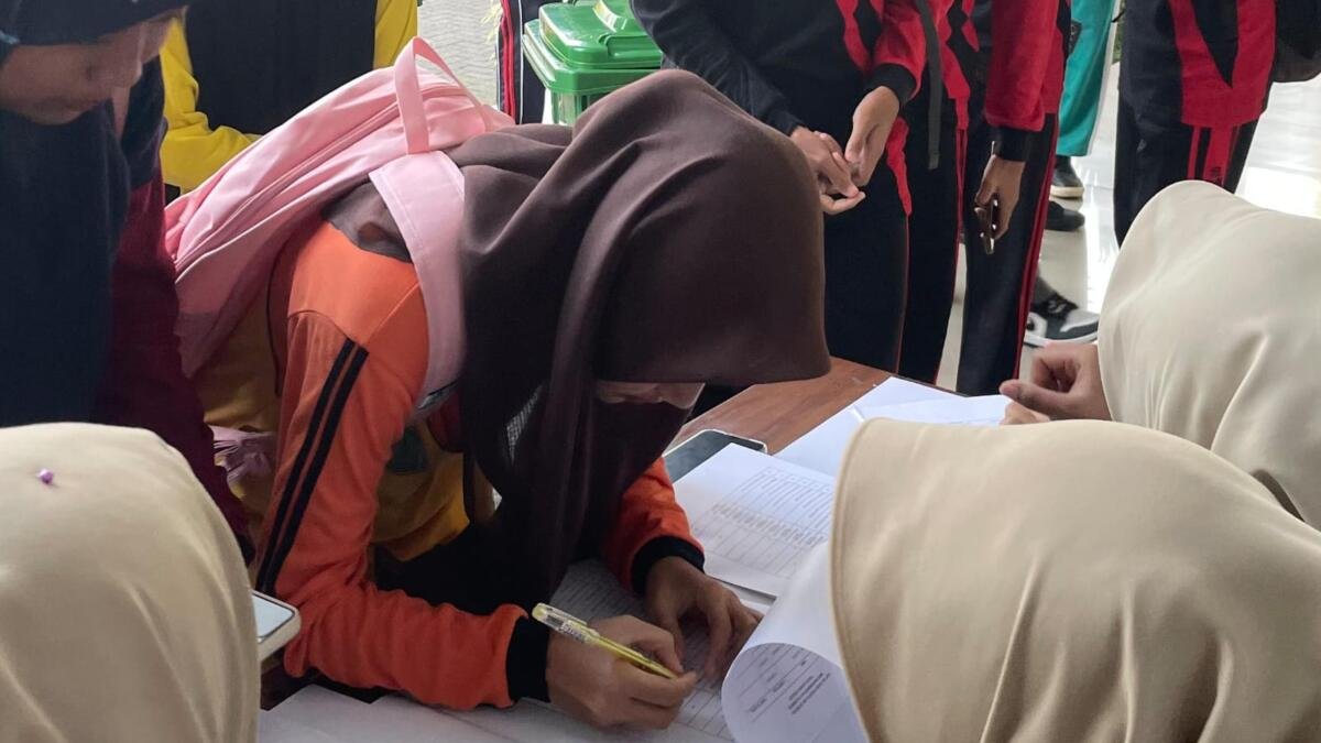Registrasi Peserta Didik Baru Awali Aktivitas Fortasi di SMKS Muhammadiyah 4 Glenmore