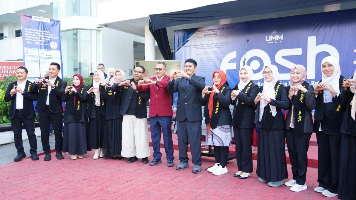 Resmi! UMM Transformasikan FKIP Menjadi Fakultas Pendidikan Sains dan Humaniora