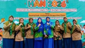 Ribuan Peserta Semarakkan Puncak Hari Anak Nasional 2026 PW Aisyiyah Jatim di Umsida