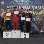 Riffat Aqil Persembahkan Dua Emas untuk Smamda, Harumkan Nama Sekolah di Kejurnas Kungfu