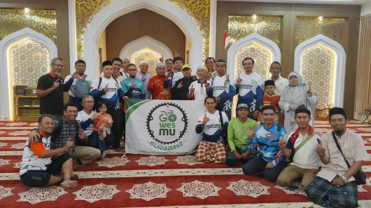 Rihlah Gowesmu ke Langgar Gipo dan Masjid Taqwa Perkuat Ukhuwah serta Jejak Dakwah Muhammadiyah