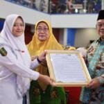 Rizka Putri Pertiwi Siswi Smamda Sampaikan Suara Anak Jawa Timur di Peringatan Hari Anak Nasional 2026