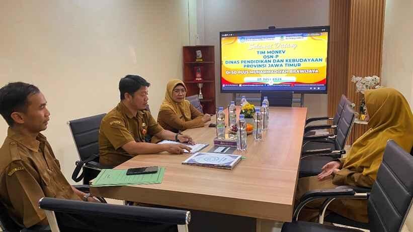 SD Plus Muhammadiyah Brawijaya Sambut Kunjungan Dinas Pendidikan dan Kebudayaan Provinsi Jatim