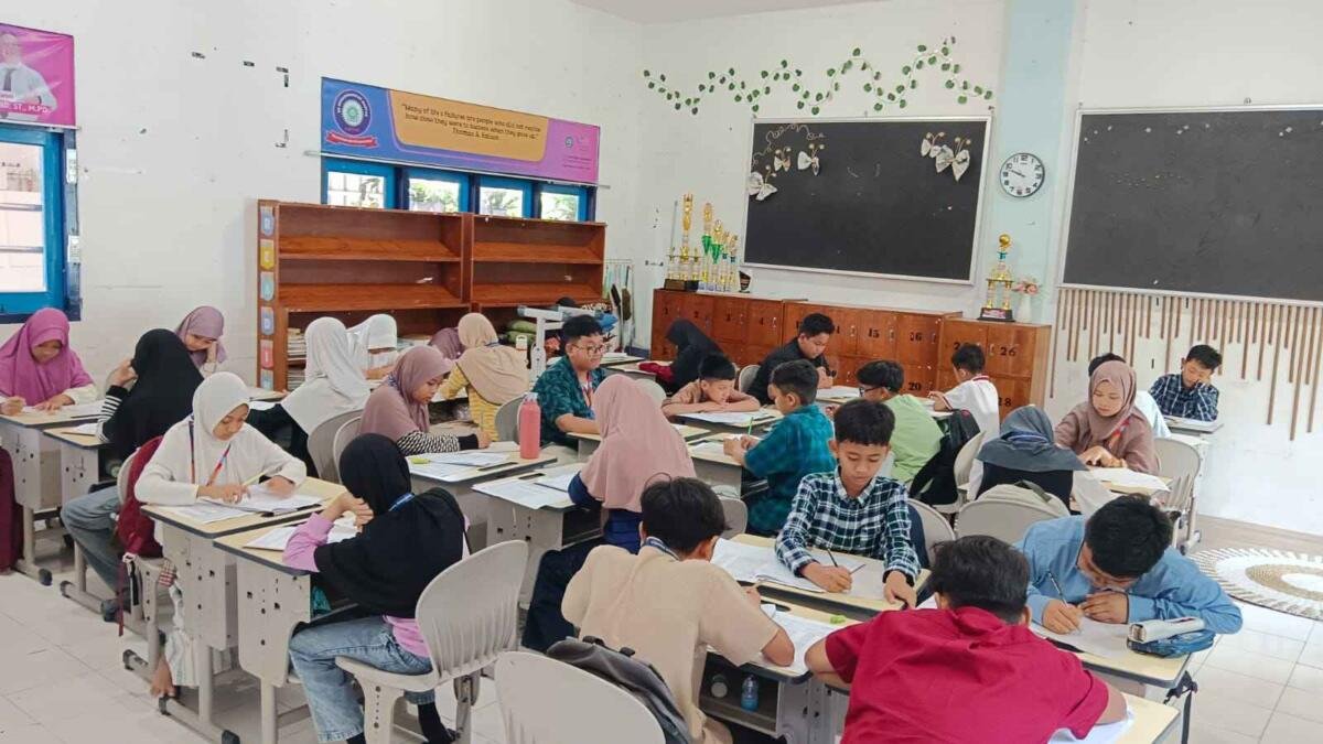 SDMM Petakan Potensi 95 Siswa Kelas VI Lewat Pre-Test Intensif