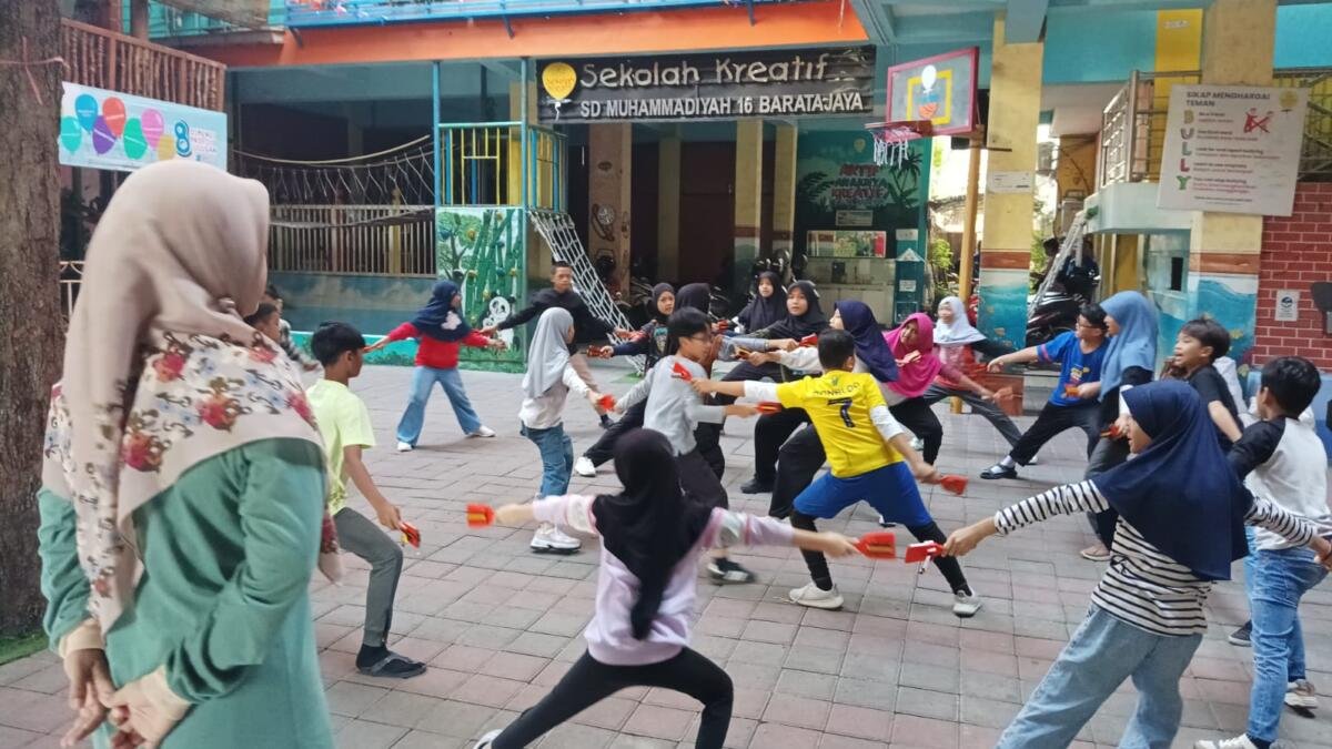 Semangat Budaya Jepang, Sekolah Kreatif Baratajaya Bersiap Tampil di Festival Yosakoi 2026