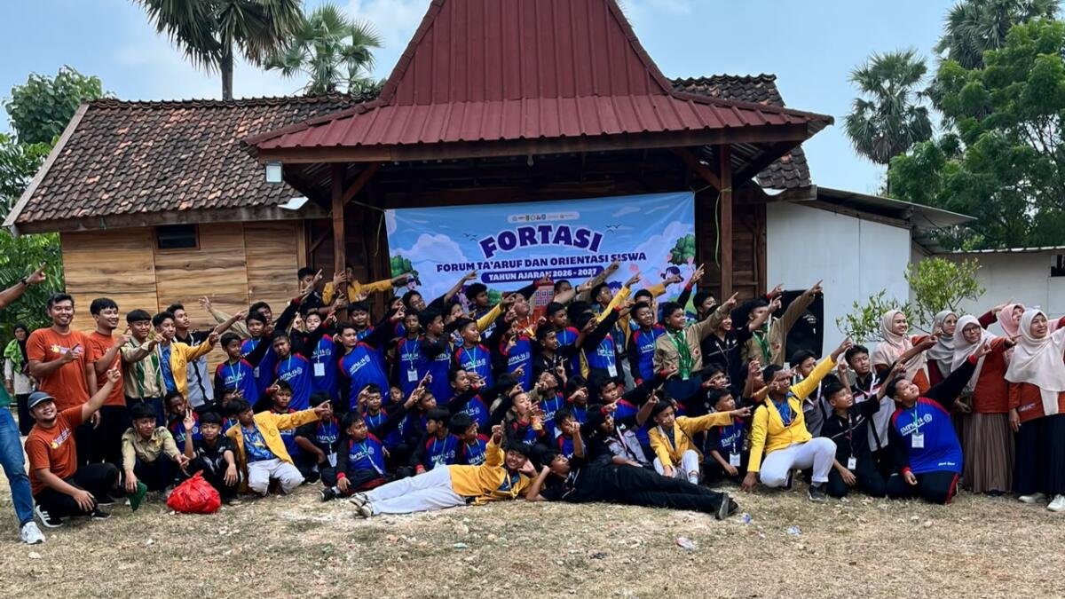 Semangat Kebersamaan Menggema, Fortasi SMP Muhammadiyah 14 Karangasem Ditutup dengan Outbound Edukatif