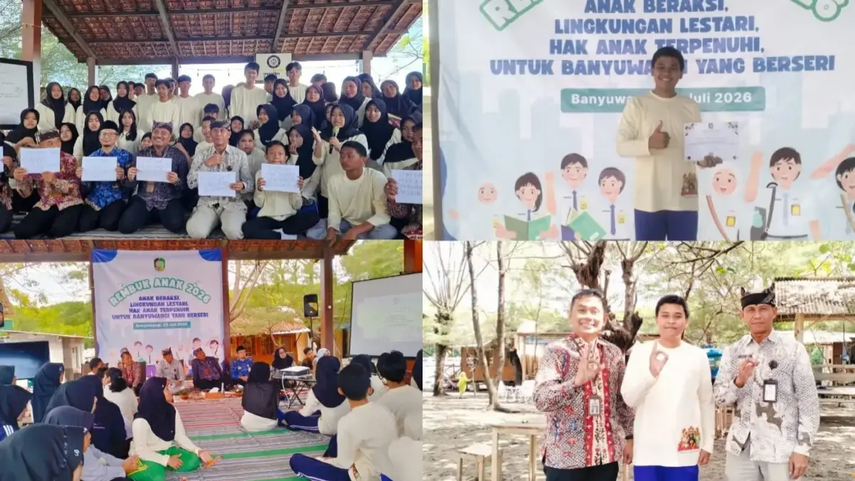 Siswa SMA Muha Genteng Lolos Rembuk Anak 2026 Banyuwangi, Usulkan Program Green Ranger