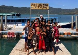 Siswi Smamda Surabaya Ikuti Program Relawan di Pulau Boleng