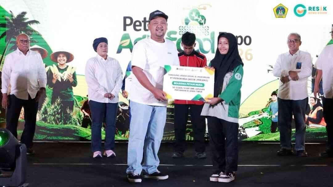 Siswi SMK Muhammadiyah 5 Gresik Raih Beasiswa Petani Muda PT Petrokimia 2026