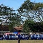SMA Muha Genteng Kerahkan Seluruh Warga Sekolah Meriahkan Pawai Ta’aruf PCM Genteng 2026
