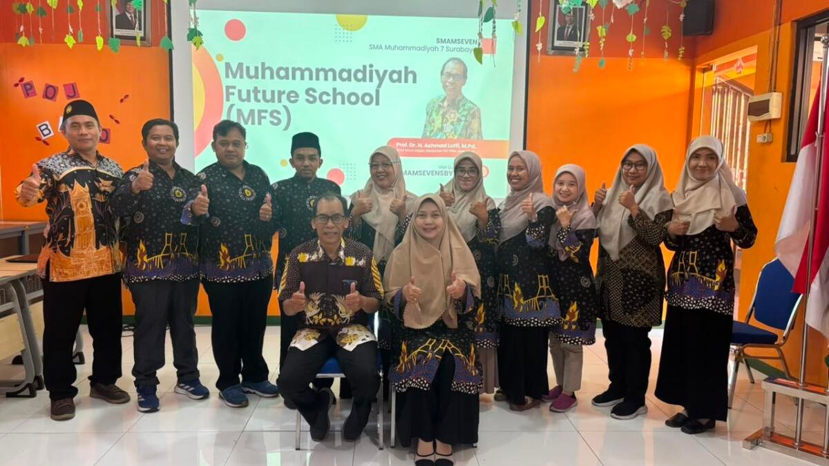 SMA Muhammadiyah 7 Surabaya Ikuti Program Muhammadiyah Future School Gelombang 1