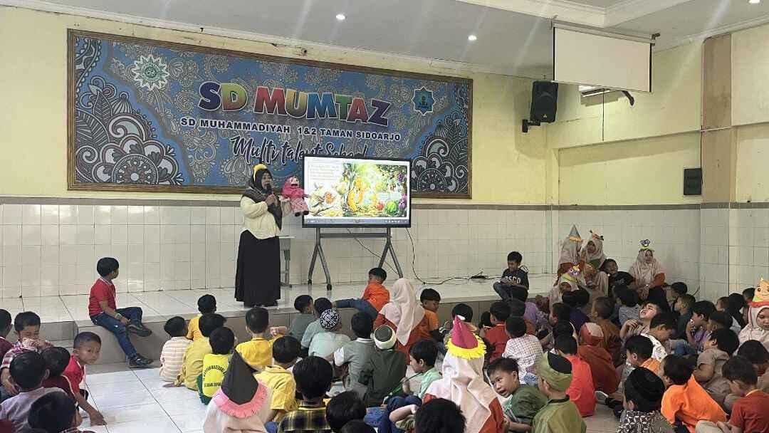 Storytelling dan Gaya Hidup Sehat Warnai Hari Pertama Pra MPLS SD MUMTAZ