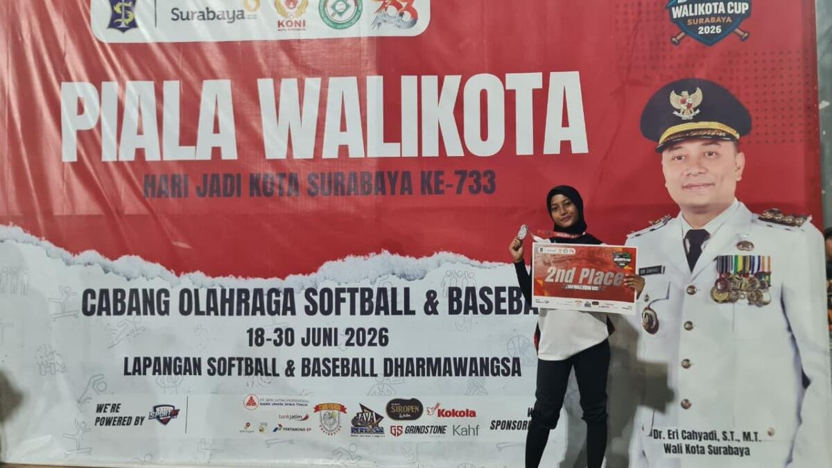 Siswi Smamda Berhasil Antarkan Tim Raih Medali Perak Wali Kota Cup Softball Baseball 2026
