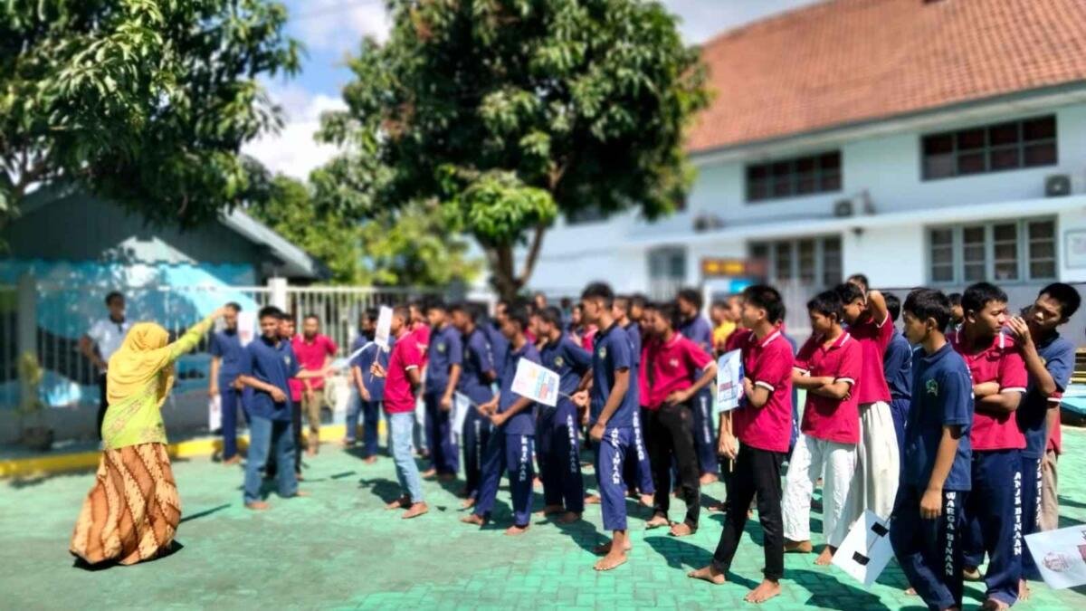 Tawa Menggema di LPKA Blitar, Aisyiyah Jatim Hadirkan Hari Anak Penuh Keceriaan