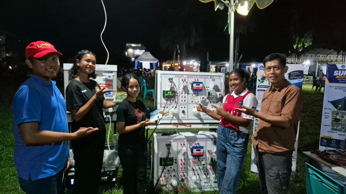 UMM Kembangkan SuryaPod, PLTS Portabel untuk Dukung Pembelajaran di Daerah 3T