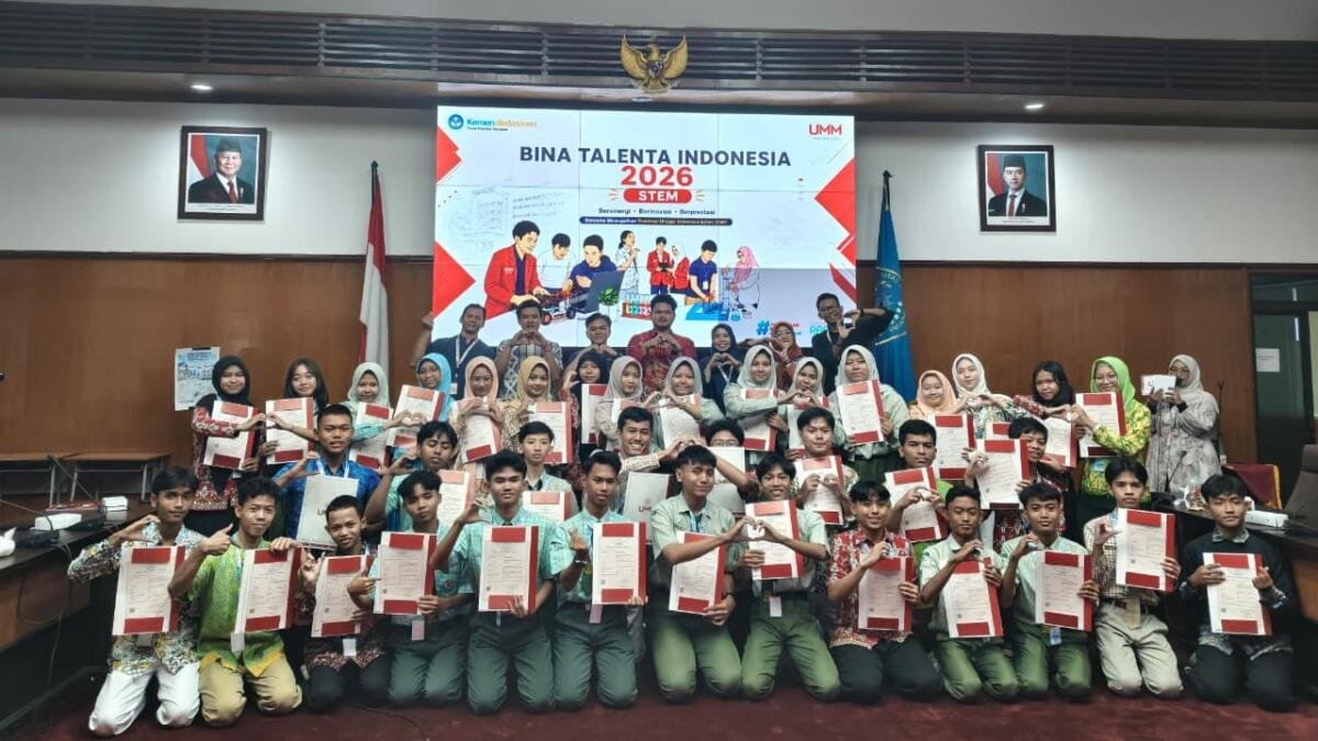 UMM Tutup Program BTI 2026, Delapan Karya Pelajar Jawa Timur Raih Hak Kekayaan Intelektual