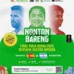 Umsura Gelar Nobar Final Piala Dunia 2026, Rektor Mundakir Undang Masyarakat Ikut Meriahkan