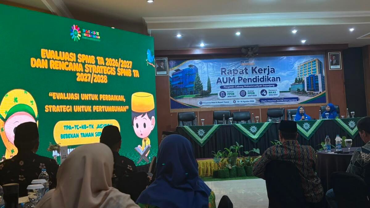 12 TK ABA se-Cabang Sepanjang Evaluasi SPMB, Perkuat Strategi dan Misi Pendidikan Aisyiyah