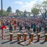 1300 Anak PAUD Aisyiyah Kompak Lestarikan Budaya Lokal dalam Gebyar Reog Kendang Tulungagung 