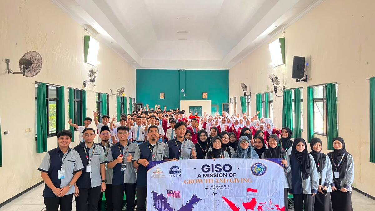 21 Mahasiswa Malaysia Kunjungi SMA Muhammadiyah 3 Jember, Sosialisasikan USIM dan Program GISO