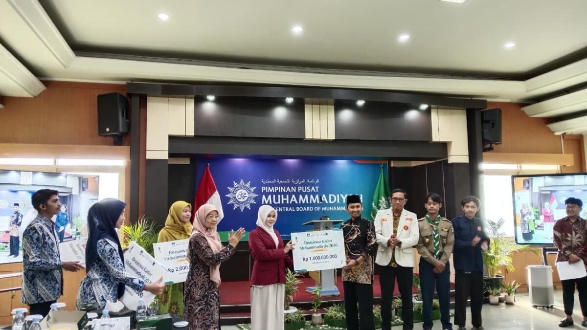 356 Kader Muhammadiyah Terima Beasiswa 2026, Total Bantuan Capai Rp3 Miliar