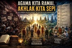 Agama Kita Ramai, Akhlak Kita Sepi